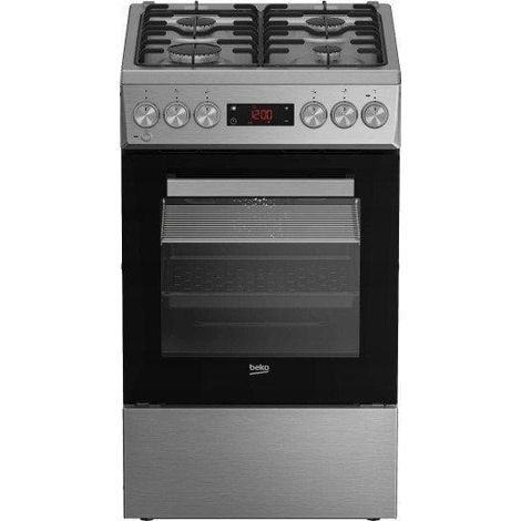 Beko FSM 52320TXDT cuisinière gaz-électrique argenté 60L (1/3)