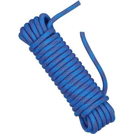 Corde d'escalade 10m 10mm corde d'escalade de sécurité corde de parachute de sauvetage corde d'évasion corde de chute NPTERBL-NANOTEH (1/5)