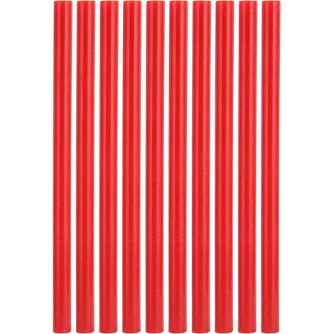 Bâtonnets de colle thermofusible 11 x 200 mm, 10 unités, adhésif pour loisirs créatifs et bricolage. (1/5)