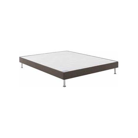 Sommier Bultex ROBUSTO Tramé Marron 2x80x200 cm
