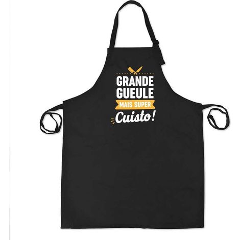 Tablier Grande Gueule mais Super Cuisto (1/3)