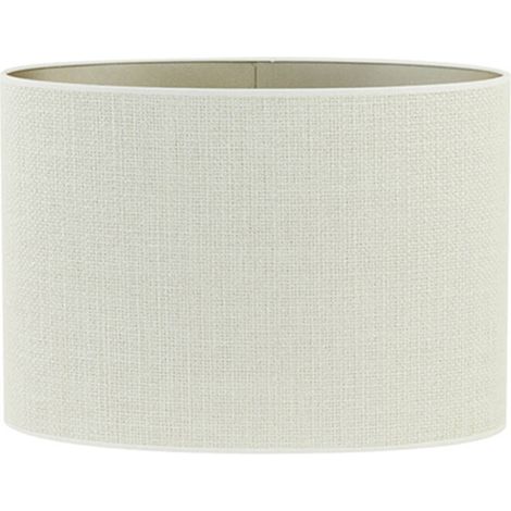 Light & Living - abat-jour - Saverna - blanc - textile - E27 - (1/3)