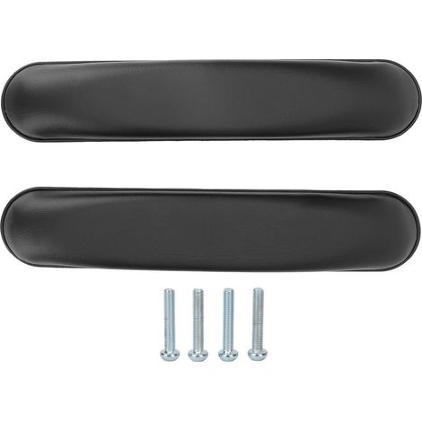 1 Paire de Coussinets d'Accoudoir Universel pour Fauteuil Roulant, Imperméable et Résistant aux Rayures, Remplaçable pour Bureau ou Maison (1/5)