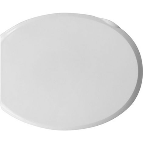 SIÈGE DE WC UNIVERSEL DUROLUX ATLANTICO CHARNIÈRE MÉTALLIQUE Dimensions : Blanc (1/5)
