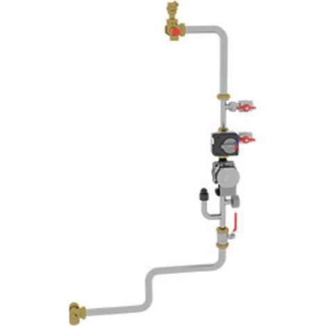 A RL-Anhebung SH inkl.Verrohrung b 30kW R1 mit Pumpe PWM1 - wie 18112 - 18112-G-00