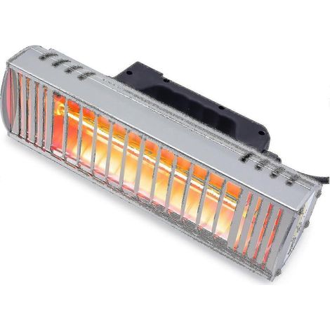 Lampe de séchage infrarouge portable 1000 W pour la réparation automobile - Séchoir à lumière de polymérisation infrarouge à ondes courtes - Cuisson de la peinture (Couleur : ) (1/4)