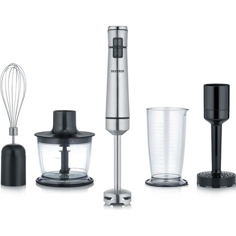 SEVERIN Kabelloser Stabmixer mit Premium-Set SM 3775 inkl. umfangreichem Zubehör (1/5)