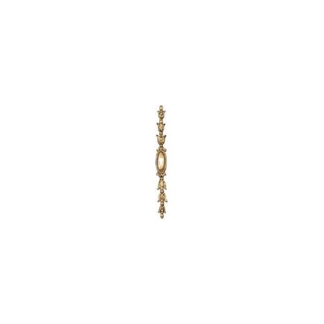 Entrée bronze empire - Décor : Patiné - Hauteur : 182 mm - Largeur : 18 mm - DUBOIS