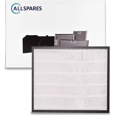Filtro HEPA AllSpares para purificadores de aire compatibles con Philips AC4158/00 (313 x 288 x 36 mm)