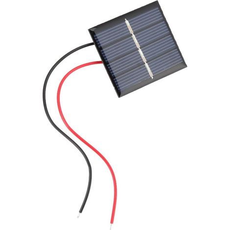 Lot De 2 Mini Panneaux Solaires Polycristallins Panneau Solaire Photovoltaïque Pour Accueil Bricolage, Projets Scientifiques,Jouets, Chargeur De Batterie, 0,36 W 2 V (1/5)