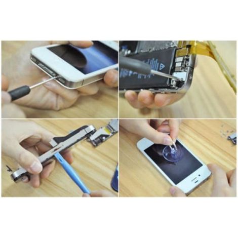 Kit De Réparation Téléphone - 11 Pièces - Tournevis Précision - Pour Réparation Smartphone - 1 Set (1/4)