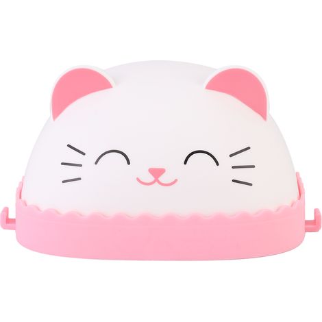 Boîte de rangement distributeur de savon mural sans perçage en forme d'animal de dessin animé (1) (1/5)