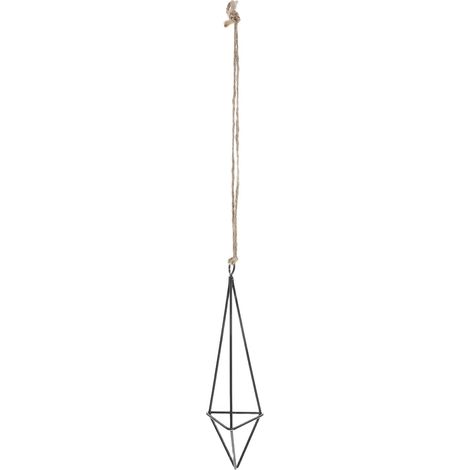 Support suspendu en fer KESYOO pour plantes aériennes, petit pot de fleurs géométrique 19 cm (1/5)