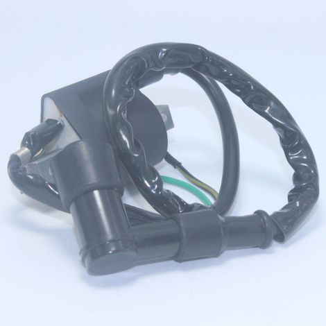 Pièces détachées pour motos Source CD70 JH70 90 DY100 avec support et câble d'alimentation, transformateur haute tension 90° (1/2)