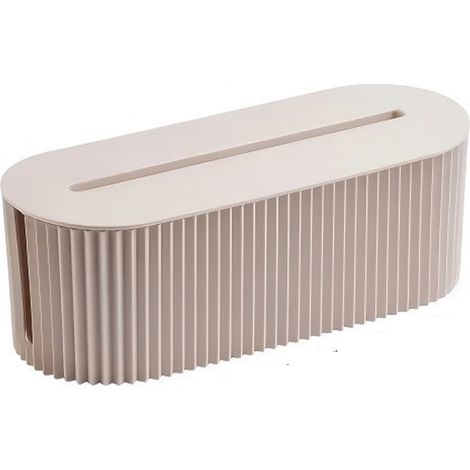 Boîte Rangement pour Cordon câble pour Cacher et Dissimuler Les multiprises Solution Gestion des câbles Bureau Domestique (1/5)