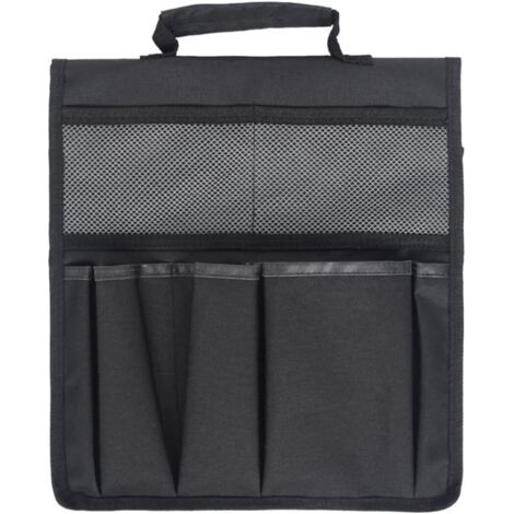 Sac à outils de jardinage, sac de rangement et d'organisation de jardinage, sac à outils de jardinage noir extérieur (1/5)