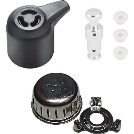 7-teiliges Dampfventil-Ersatzset, universelles elektrisches Druckventil für Instant Pot 3, 5 und 6 Qt, Dampfventilgriff, Dichtungsring, Antiblockiersystem (1/5)