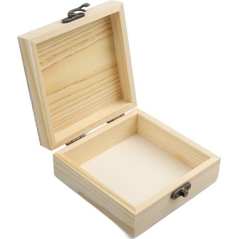 Antique Solid Wood Jewelry Box, Classic Design (1/5)