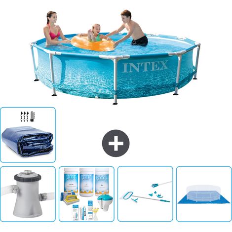 Intex Piscine Tubulaire Ronde - 305x76 cm - 6-pièces  S20382 (1/5)