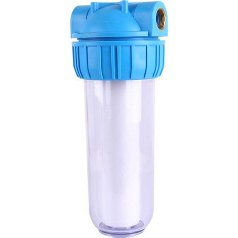 Prefiltre - Debit 5000 L/H - Support Mural Inclus - Cartouche Lavable - Pour Pompe Jardin Et Systeme Eau Domestique - 1 Unite (1/5)