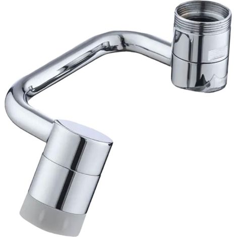 Adaptateur universel pour robinet de lavabo, prolongateur pivotant flexible, économiseur d'espace (1/5)