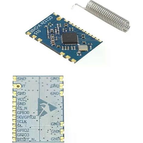 TI SUB1GHz CC1120 Schmalband-Funkmodul (Frequenzbereich 433, 868, 915 MHz) (1/4)