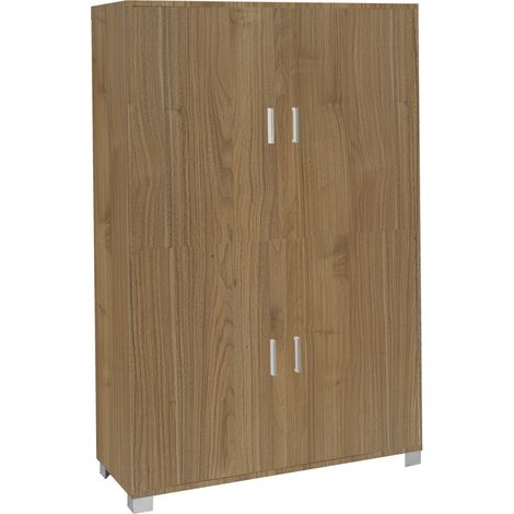 Mobile 4 Ante 108L x 41P x h161 – Finitura Legno Noce – Sarmog (1/2)