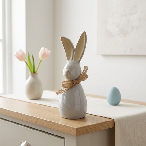 Springtime Decorative Bunny Bow (1/2)