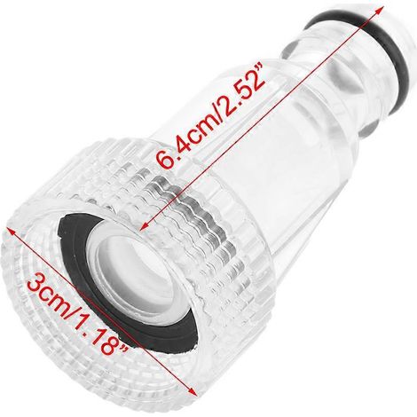 Raccord haute pression pour filtre à eau de machine de nettoyage de voiture, compatible avec les lave-linge des séries K2 à K7 (1/5)