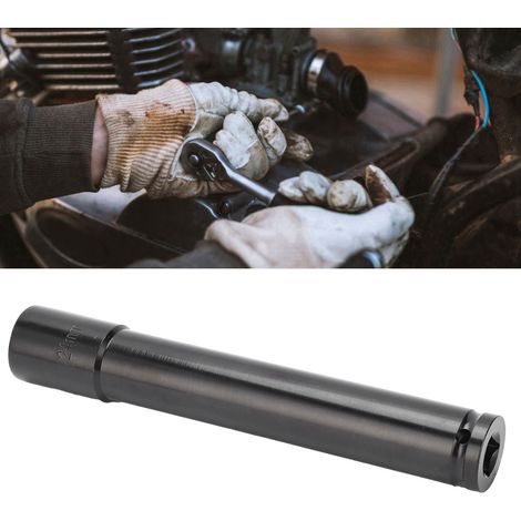 Coffret de douilles pour clé électrique, vis et écrous, perceuse électrique, douille hexagonale et spécifications de la tête de douille pour clé pneumatique : douille 24 x 200 mm (1/5)