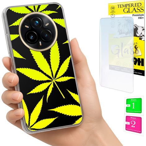 Funda para Realme 14 Pro+ 5G / 14 Pro Plus 5G con cubierta trasera y cristal 9H. (1/5)