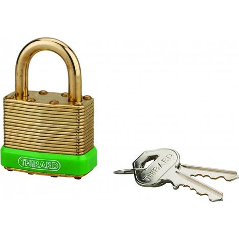 Lucchetto AMAZONE 40 mm in ottone, 2 chiavi – THIRARD