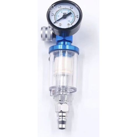 Pulvérisateur pneumatique à régulateur d'air et compteur + Séparateur d'huile et Filtre à eau,AAFGVC (1/5)