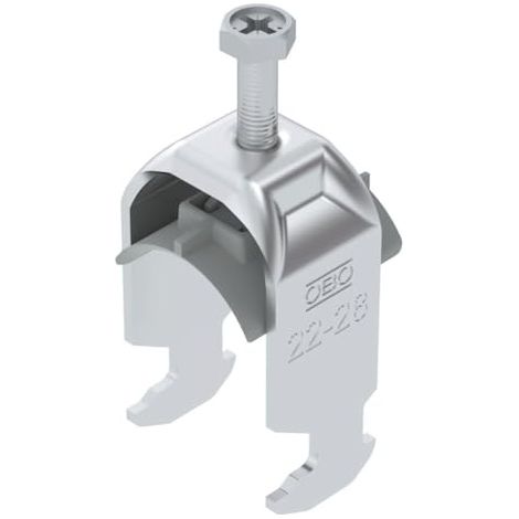 Abrazadera aluminio obo bs-h1-k-28 22-28mm pack 100