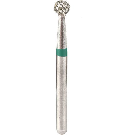 10 Stück Diamantbohrer für die Zahnmedizin, 1,6 mm Edelstahl-Rundgriff für zahnärztliche Bohrer