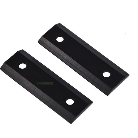 2 X 8,1 CM lame de broyeur / déchiqueteur à bois pour SCHEPPACH BIOSTAR 1500 1800 2000 GWS 200 & 250