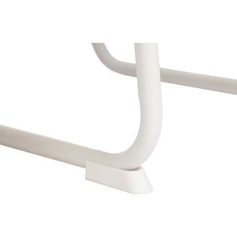 Garderobe mit schuhablage - metallgestell holzablagen
