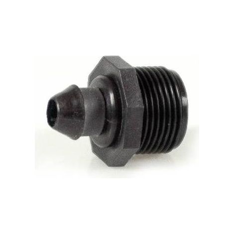 DÉRIVATION AVEC JOINT EN CAOUTCHOUC FIL MÂLE POUR TUYAUX PE Taille : 3/4"