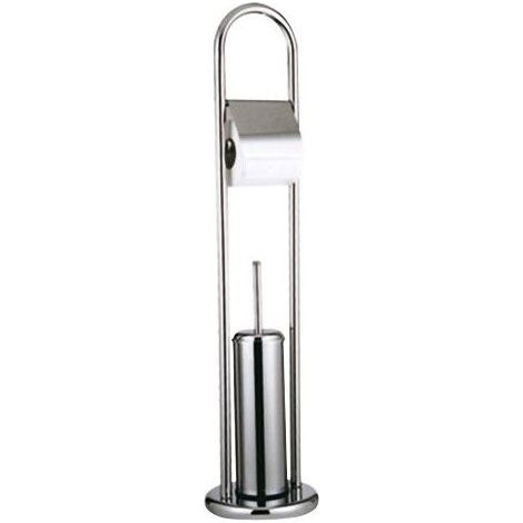 Porte-rouleau papier toilette Maurer Brosse WC sol Inox