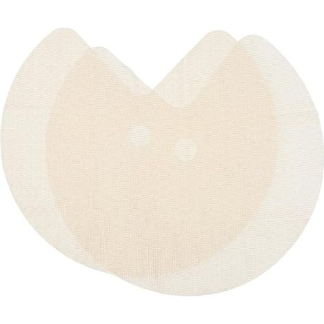 Lot de 2 coussinets ronds antidérapants non adhésifs découpables pour réfrigérateur Lazy Susan, tiroirs, coins et garde-manger, 78 x 78 x 0,2 cm (1/5)
