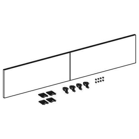 Geberit Schubladenfront Set (2 St.) für iCon US für DWT B:120cm, weiß glänzend (1/2)