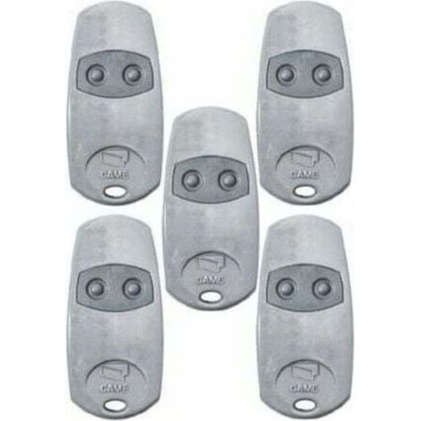 Pack de 5 Telecommandes d'origine Came TOP432EE - Frequence de code fixe 433,92 MHz (1/4)