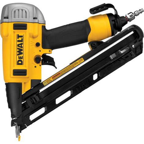Dewalt – Cloueuse pneumatique 32-64mm – Pression max 8.3 BAR – Nez Precision Point pour placement précis – Mallette de transport incluse (1/3)