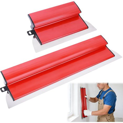 Couteau a Enduire, Spatule Enduit Set 25 cm + 60 cm Acier Inoxydable (1/5)