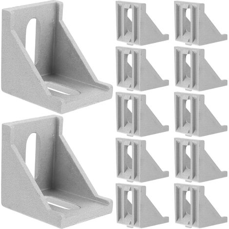 20 équerres d angle en L pour profilés aluminium série 4040 (1/5)