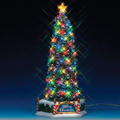 Lemax New Majestic Christmas Tree 84350 Villaggio Di Natale