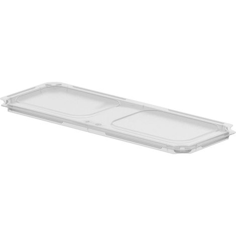 Surplus Systems Klickdeckel quer für Einsatzkasten 1/4 transparent Boxen, Körbchen & Kisten