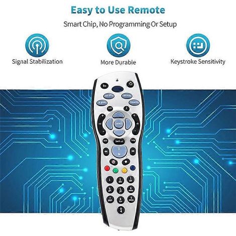 Ersatzfernbedienung Sky+HD Rev 9F für alle Sky HD-Receiver (1/5)