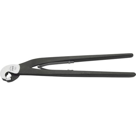 VBW Fliesenlochzange L.200mm Kopf poliert Griffe schwarz atramentiert, Art.Nr. 87511105