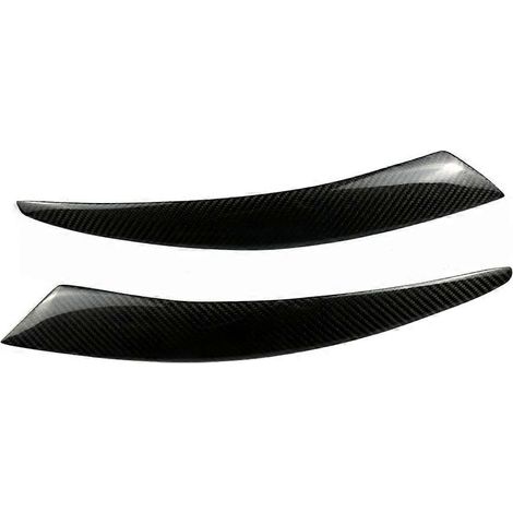 Autocollant de garniture en fibre de carbone pour phare avant de voiture (paupière de phare) pour BMW Z4 E85 2002-2008 (1/5)
